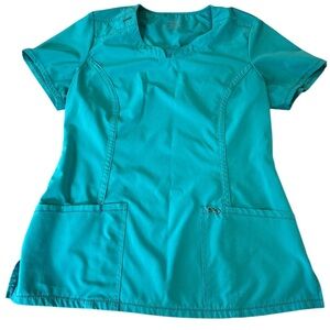 Cherokee Blue Fitted Short Sleeve Camisole